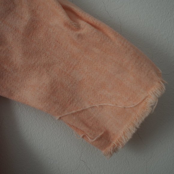 Vintage baby children's kids peach denim jacket - Picture 3 of 6